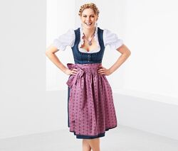 Розкішний баварський традиційний жіночий костюм дирндль від tcm tchibo Чібо