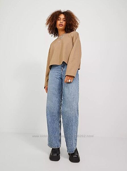 Стильний якісний теплий жіночий світшот на флісі від JJXX, розмір M-L