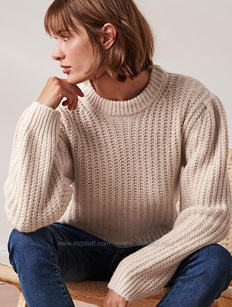 Розкішний супер якісний жіночий светр, кофта з вовною від Tchibo Чібо, S-M