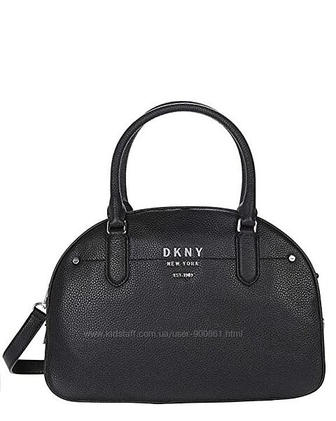 Сумка шкіряна DKNY Erin Leather Satchel Bag R014AH03 оригінал 2500 відгуків