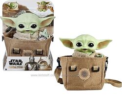 Малыш Йода в сумке Mattel Star Wars  села батарейка
