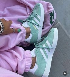 Кеды мятные adidas gazelle