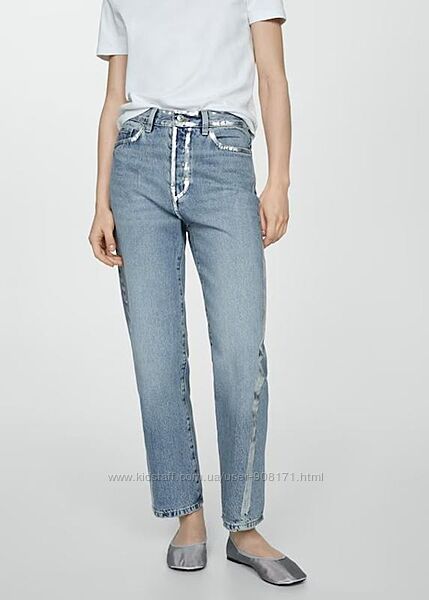 Джинсы трендовые mango