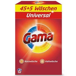 Gama Universal пральний порошок 50 прань  3,25 кг 