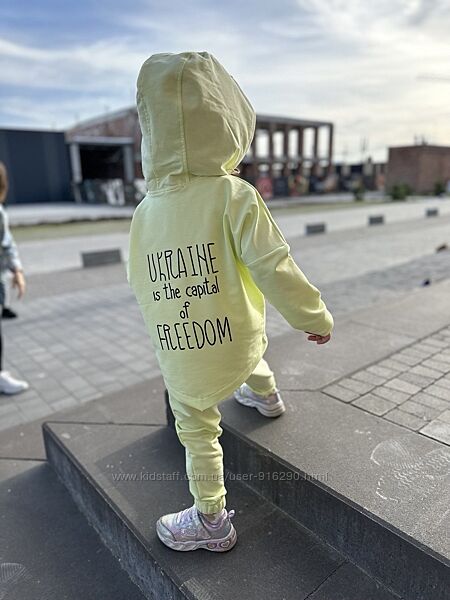 Спортивний костюм в школу в садочок двійка для дітей патріотичний одяг