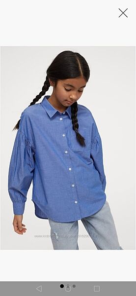 сорочка H&M 140,146,152,158,164