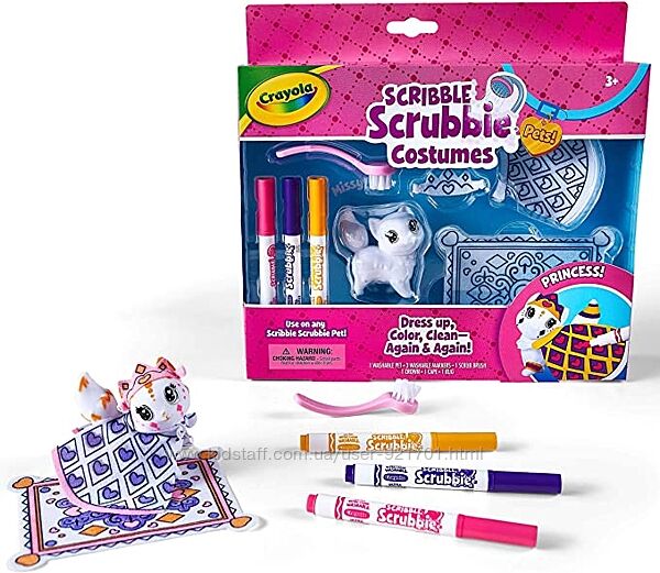 Игровой набор Crayola Scribble Scrubbie