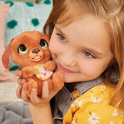 Плюшева інтерактивна іграшка песик зі звуковими ефектами FurReal Newborns P