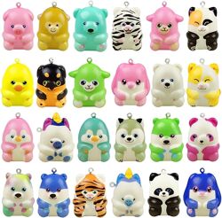  Набор игрушек антистресс Сквиши - Mochi Squishy - 10 шт разних 