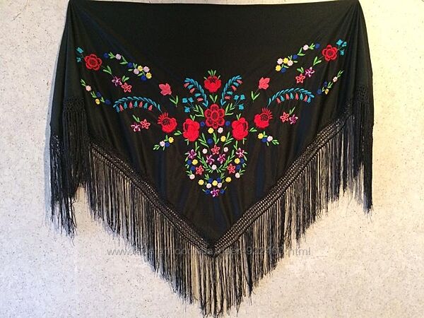 Фламенко. Шаль. Платок фламенко. В наличии 6 разновидностей