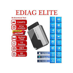 Автосканер KINGBOLEN Ediag Elite с пожизненным обновлением - шина CAN-FD