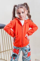 Толстовка оранжевого кольору для дівчинки NK Unsea