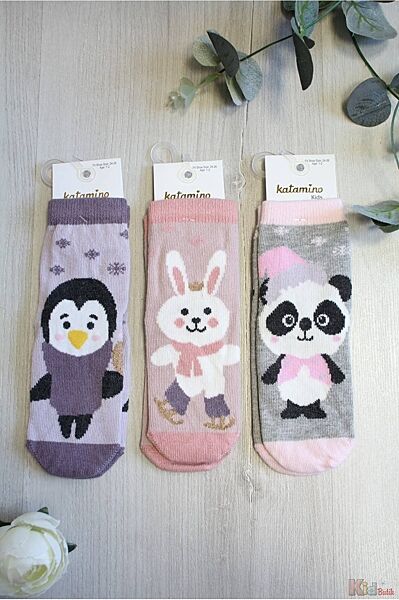 Шкарпетки Winter comes для дівчинки 3-4 років Katamino