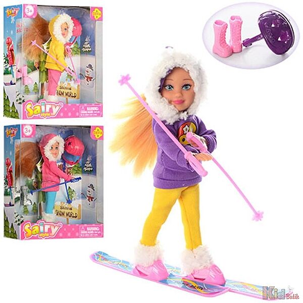 Лялька на лижах Defa toys