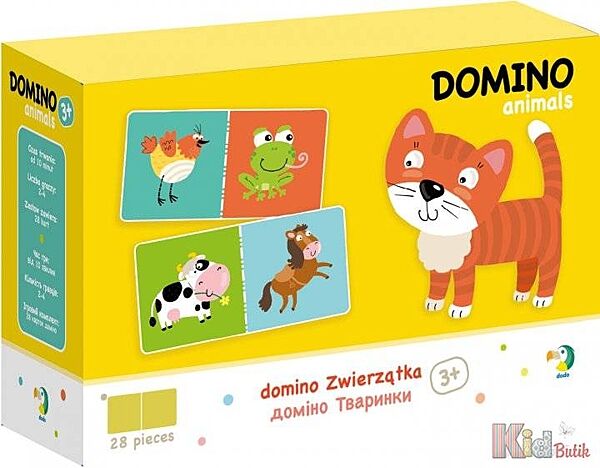 Настольная Игра Домино Животные Dodo Toys