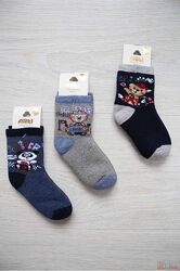 Шкарпетки махрові Animal Driver для хлопчика 7-8 років Arti