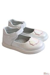 Туфлі сріблястого кольору для дівчинки Jong-Golf