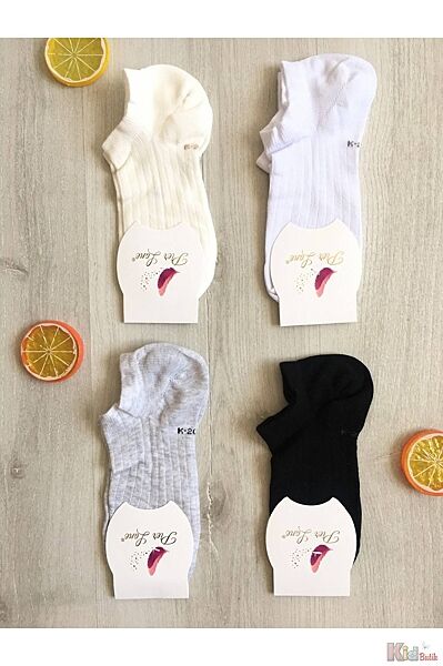 Шкарпетки низькі однотонні для дівчинки р.35-40 Pier Lone