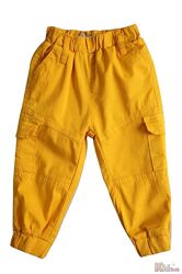 Штани джогери яскраво-жовтого кольору для маленького хлопчика NK Unsea