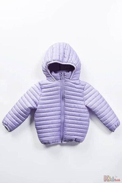 Куртка світло-фіолетова Minimalism для маленької дівчинки Midimod
