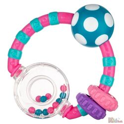 Брязкальце М&acuteячик і кольорові кульки Canpol babies