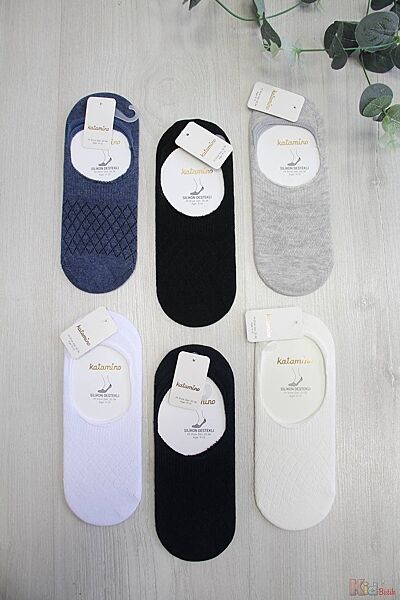 Шкарпетки слідочки лаконічні для дитини 7-8 років Katamino
