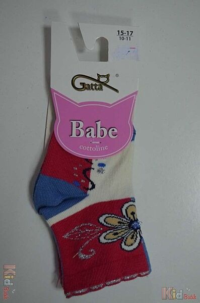 Шкарпетки з квіточкою для дівчинки Gatta