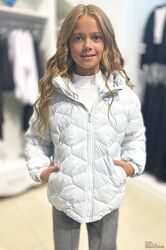 Куртка для дівчинки в білому кольорі Nestta