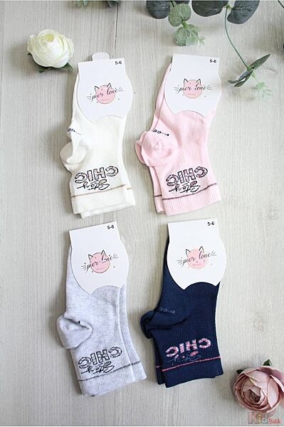 Шкарпетки однотонні Chic для дівчинки Pier Lone