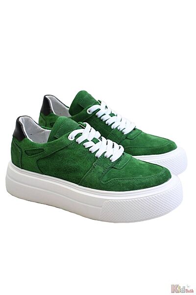 Кросівки зеленого кольору для дівчинки Bistfor