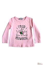 Реглан рожевий I&acutem so Meowgical для маленької дівчинки Wanex