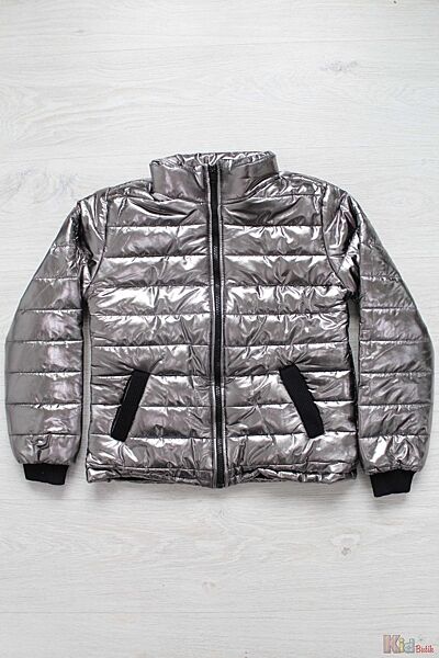 Куртка демісезонна срібляста для дівчинки Marions