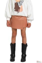 Спідниця-шорти світло-коричневого кольору для дівчинки Escabel Kids
