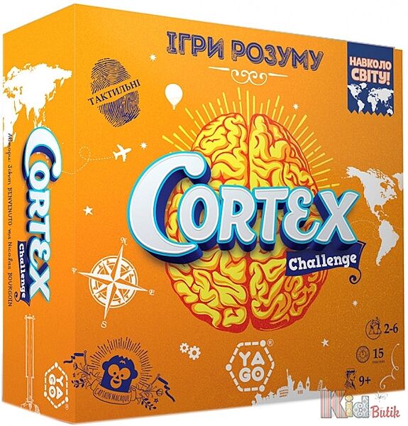 Настільна гра Cortex Challenge Навколо світу YaGo