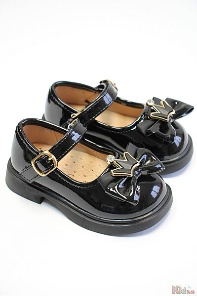 Туфлі лакові чорного кольору для дівчинки Jong-Golf