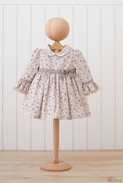 Сукня з мереживною тасьмою для дівчинки MYMIO baby