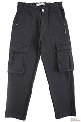 Джинси карго чорні універсальні A-yugi Jeans