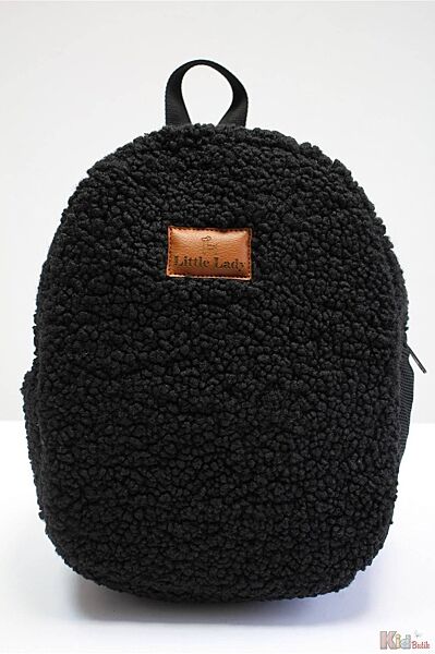 Рюкзак Тедді чорного кольору для дівчинки Little Lady