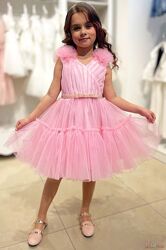 Сукня святкова рожевого кольору для дівчинки Suzie