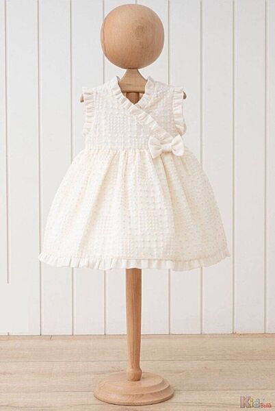 Сукня в рельєфний принт для маленької дівчинки MYMIO baby