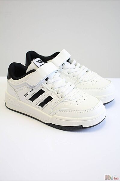 Кросівки білі з темними вставками Drop Step Jong-Golf