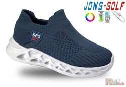 Сині легкі кросівки з LED підсвіткою для хлопчика Jong-Golf