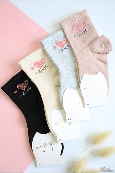 Шкарпетки однотонні Amour для дівчинки Pier Lone