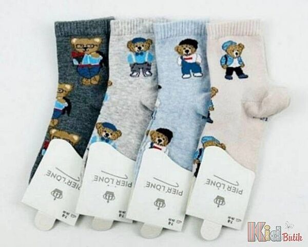 Шкарпетки з прикольними ведмедиками для хлопчика Pier Lone
