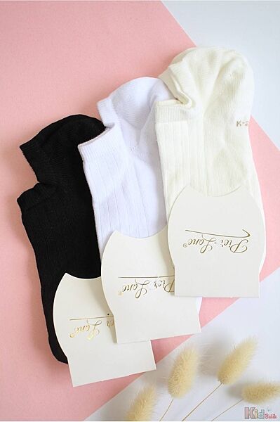 Шкарпетки низькі однотонні для дівчинки р.35-40 Pier Lone