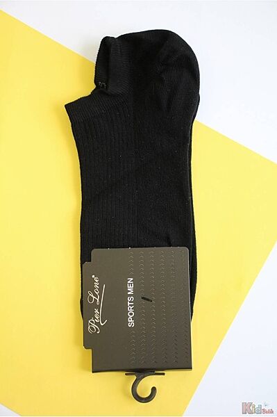Шкарпетки чорні низькі для хлопчика р.41-44 Pier Lone