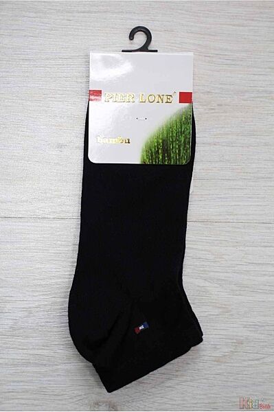 Шкарпетки чоловічі чорні низькі р.41-44 Бамбук Pier Lone