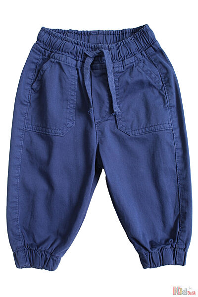 Штани джогери сині з квадратними кишенями для хлопчика NK Unsea