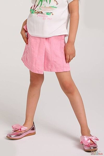 Спідниця-шорти рожева для дівчинки Escabel Kids