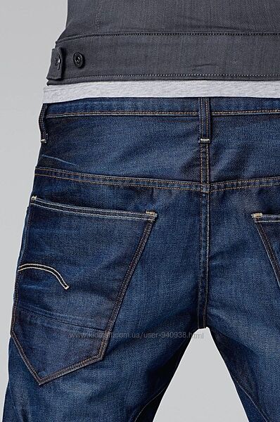 G-STAR Arc 3D Slim. Оригинал. Стильные мужские джинсы. р. W32 L34.